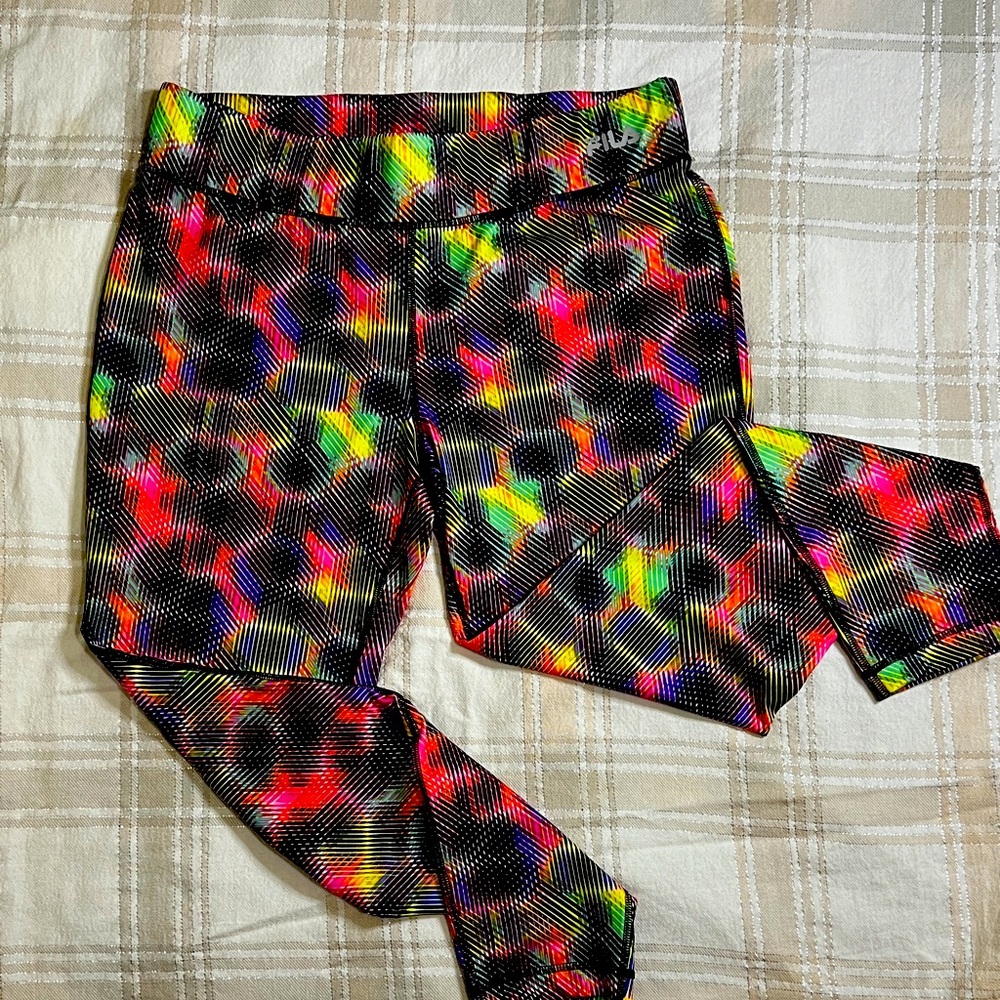 Fila Sport athletic/workout pants vibrant colors  XL